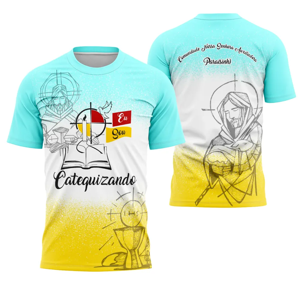 Catequese – Camiseta Católica Catequista – Arte Estampa