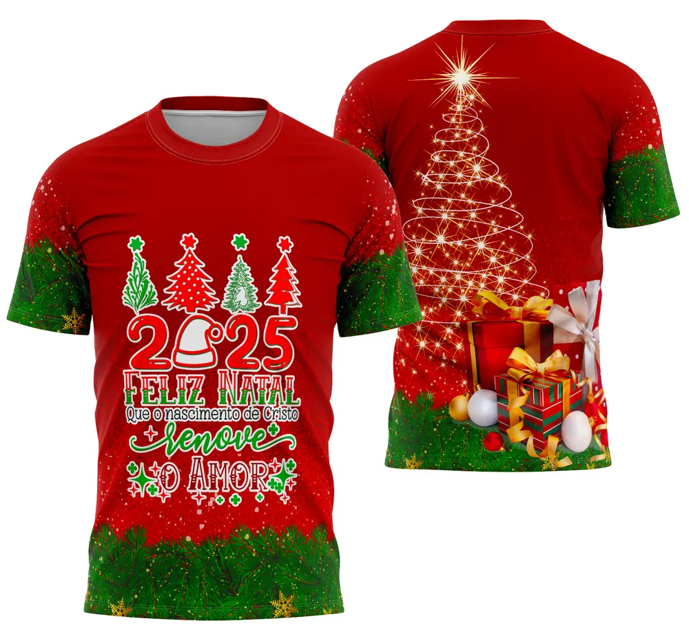Camisa Modelo de Natal 2025 02