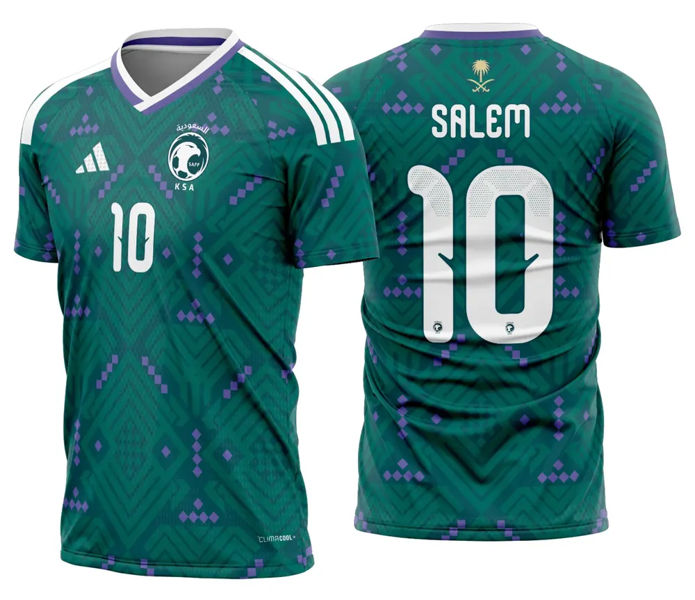 Camisa Arábia Saudita Titular Copa do Mundo 2026