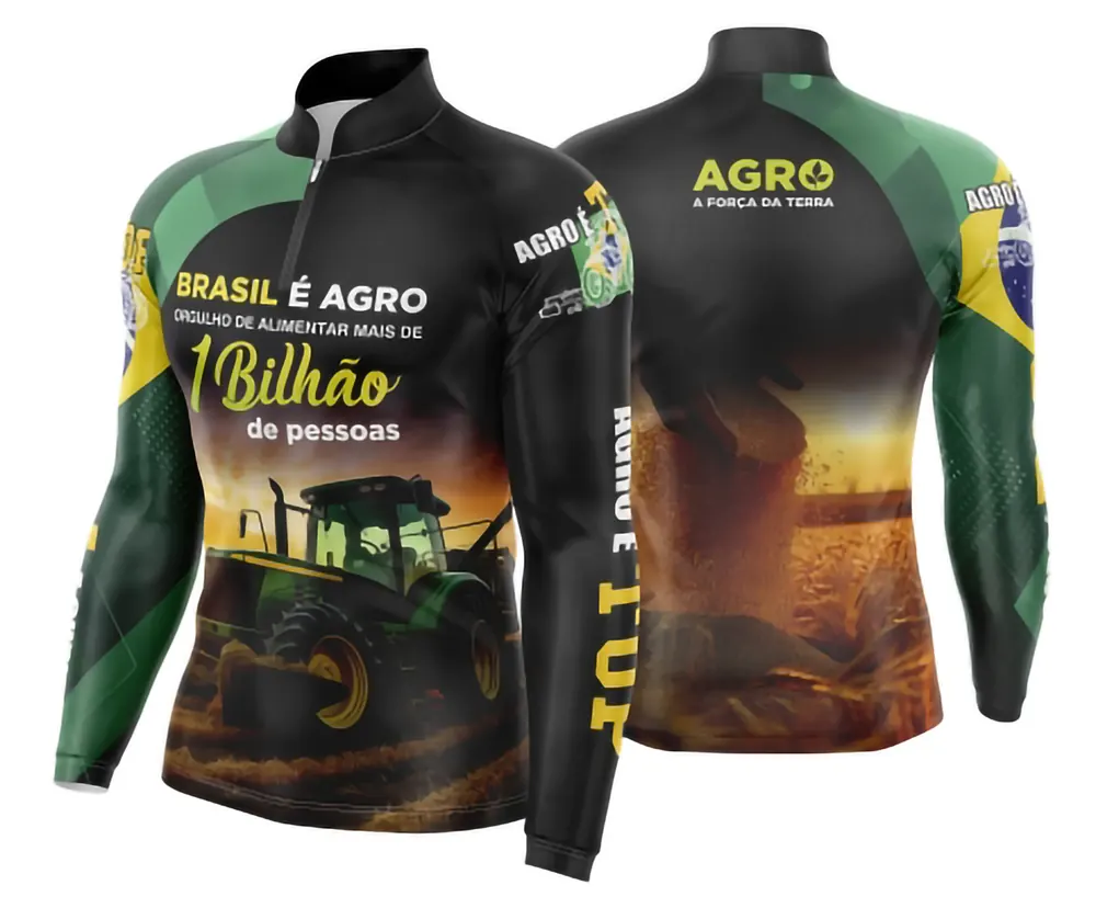 Arte Camisa Agro Brasil e Agro Modelo 08