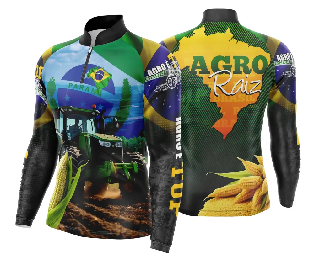 Camisa Agro Brasil e Agro Modelo 02
