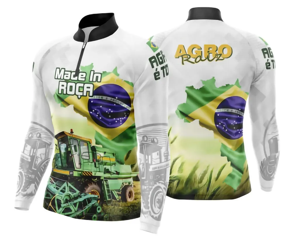 Camisa Agro Brasil e Agro Modelo 09