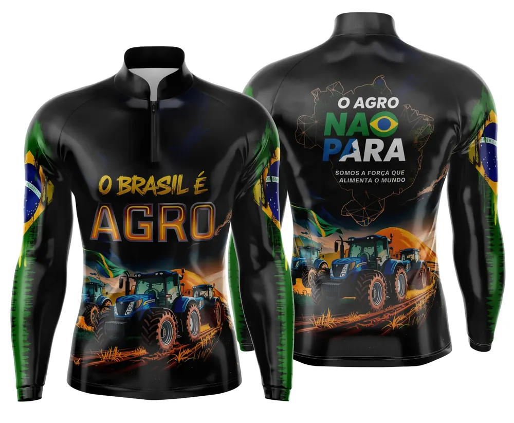 Arte Camisa Agro Mod 0008