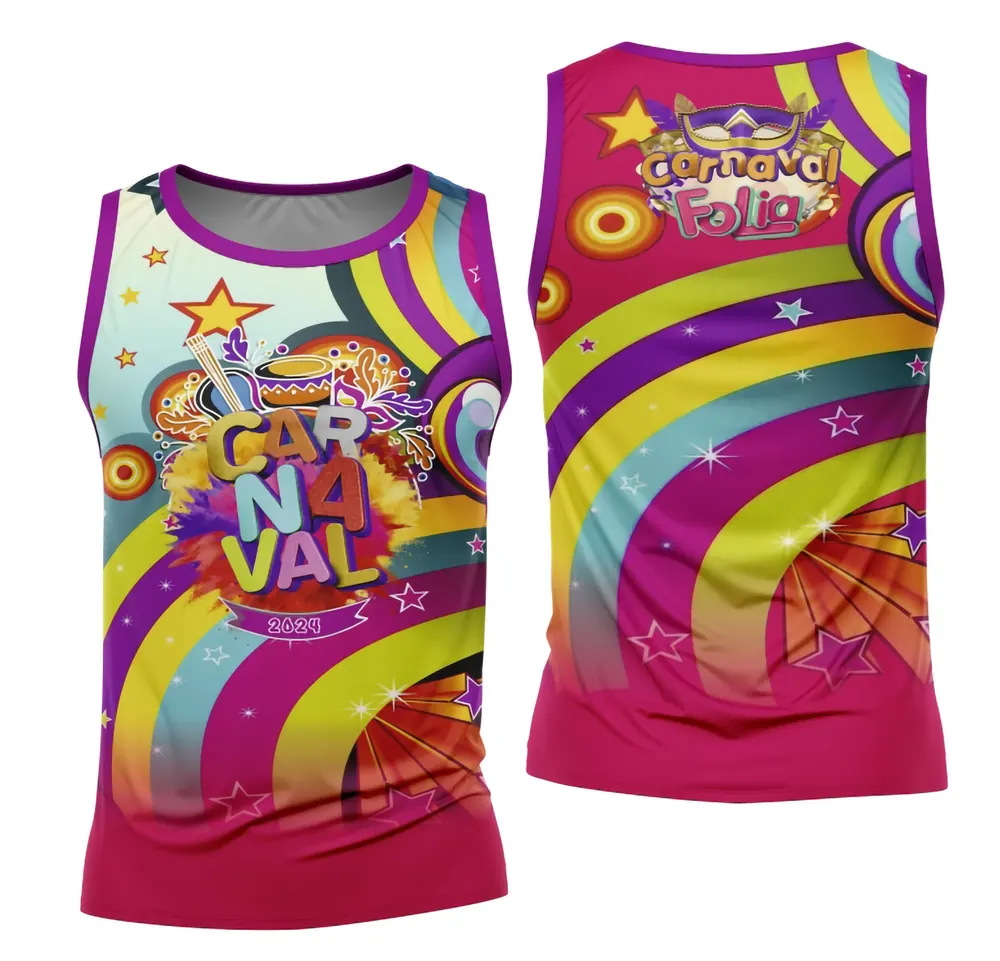 Arte Camisa Bloco Abadá Sublimação Carnaval 2026 - Modelo 115