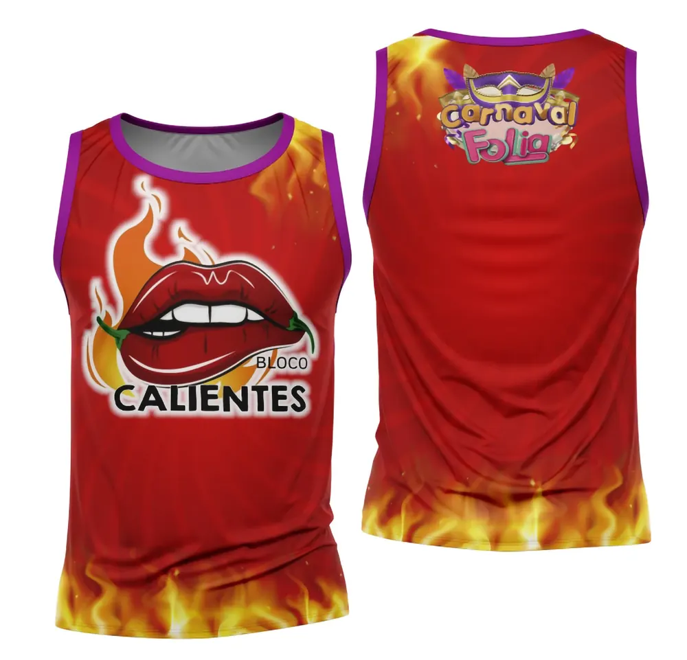 Arte Camisa Bloco Abadá Sublimação Carnaval 2026 - Modelo 119