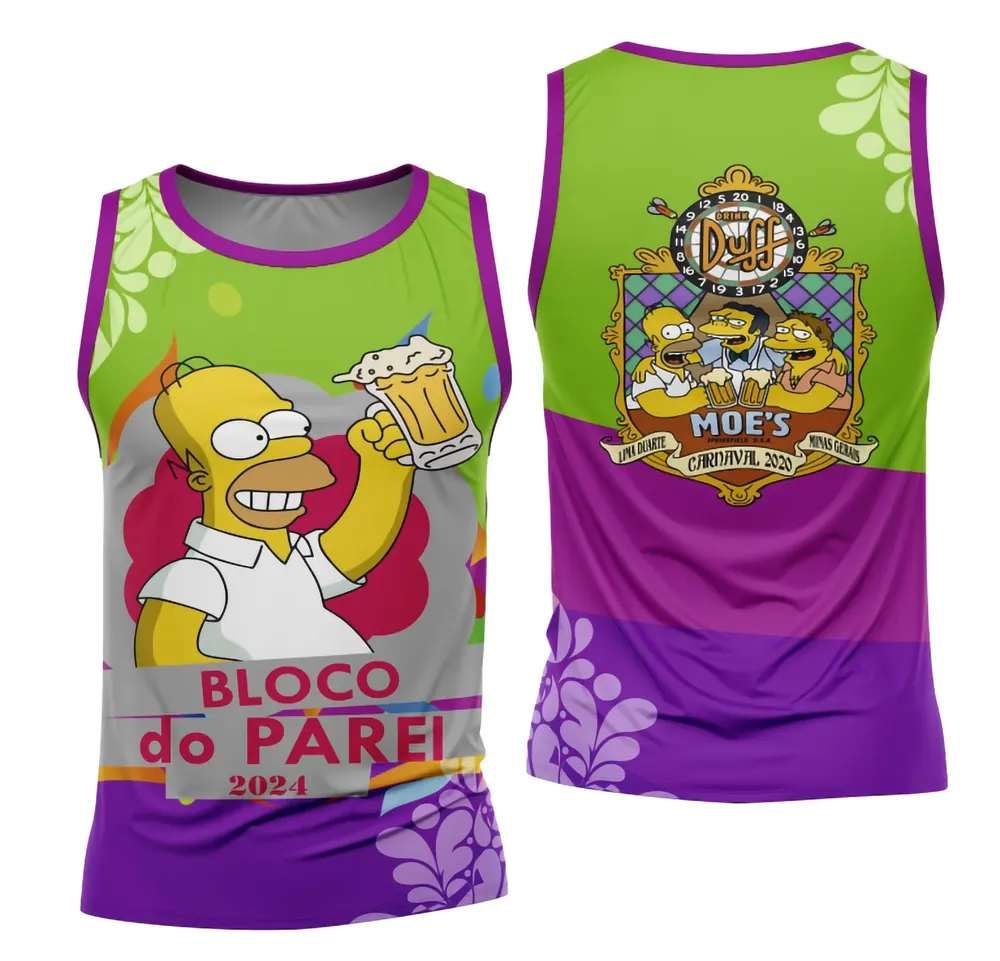 Camisa Bloco Abadá Carnaval 2026 - Modelo 129