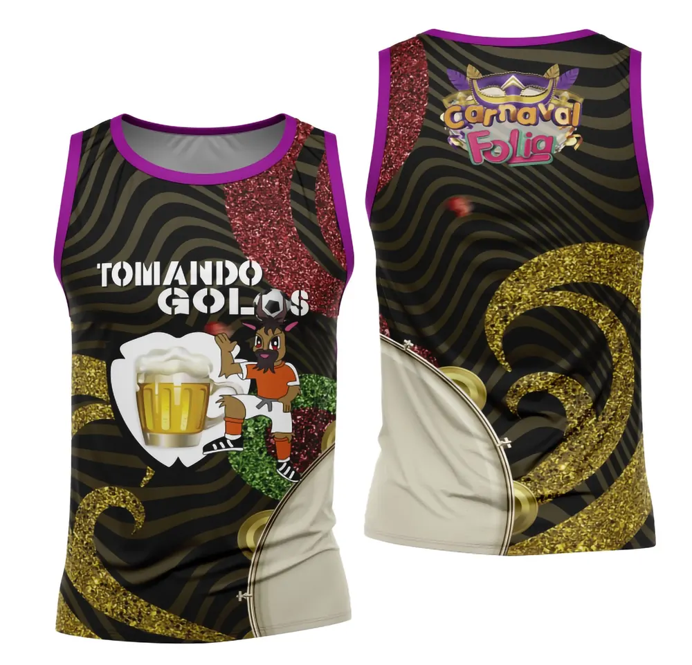 Arte Camisa Bloco Abadá Sublimação Carnaval 2026 - Modelo 131