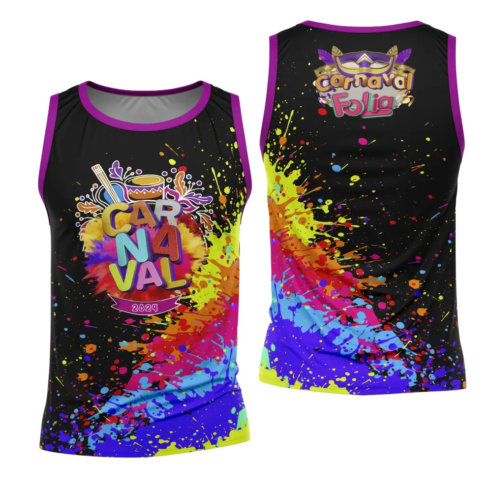Arte Camisa Bloco Abadá Sublimação Carnaval 2026 -
