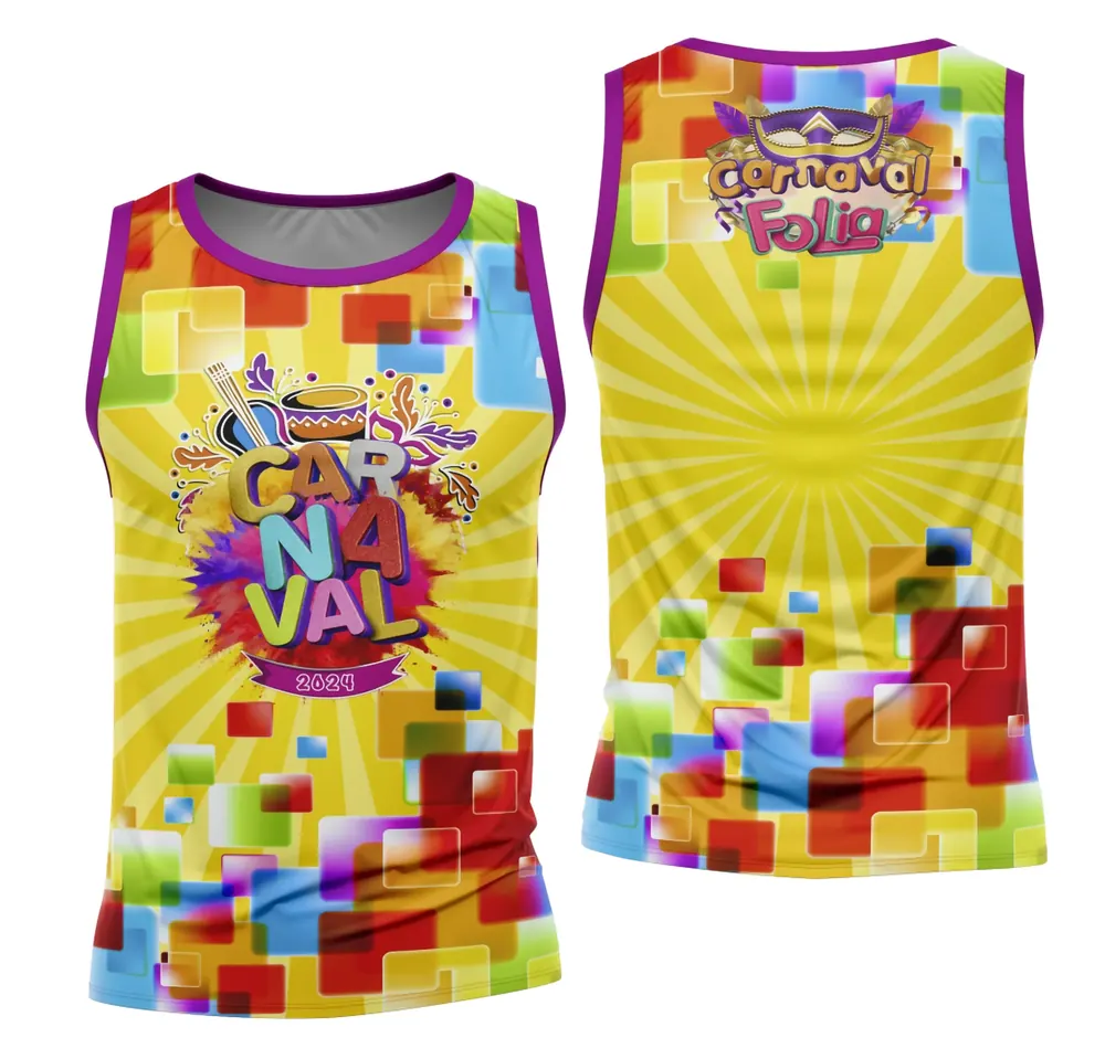 Camisa Bloco Abadá Carnaval 2026 - Modelo 44