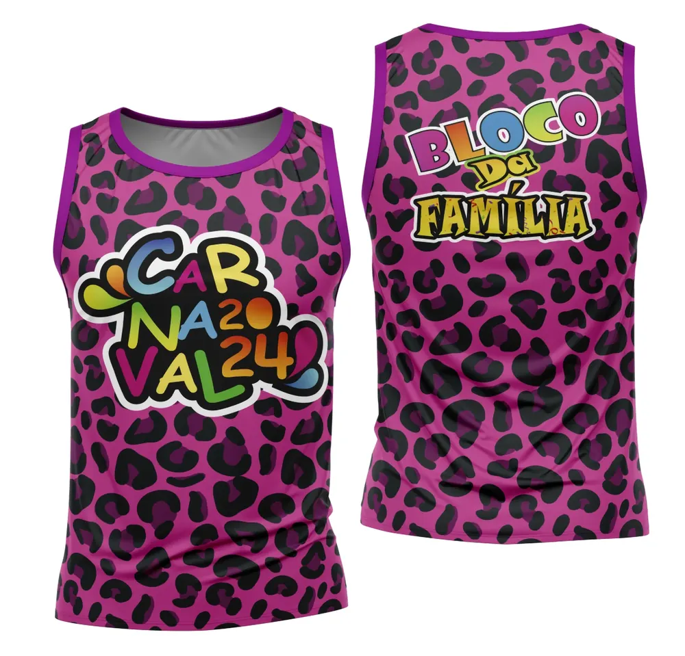 Camisa Bloco Abadá Carnaval 2026 - Modelo 50