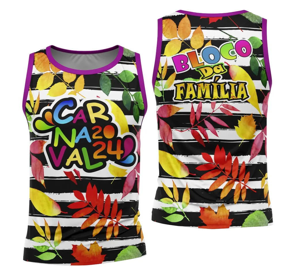 Camisa Bloco Abadá Carnaval 2026 - Modelo 53