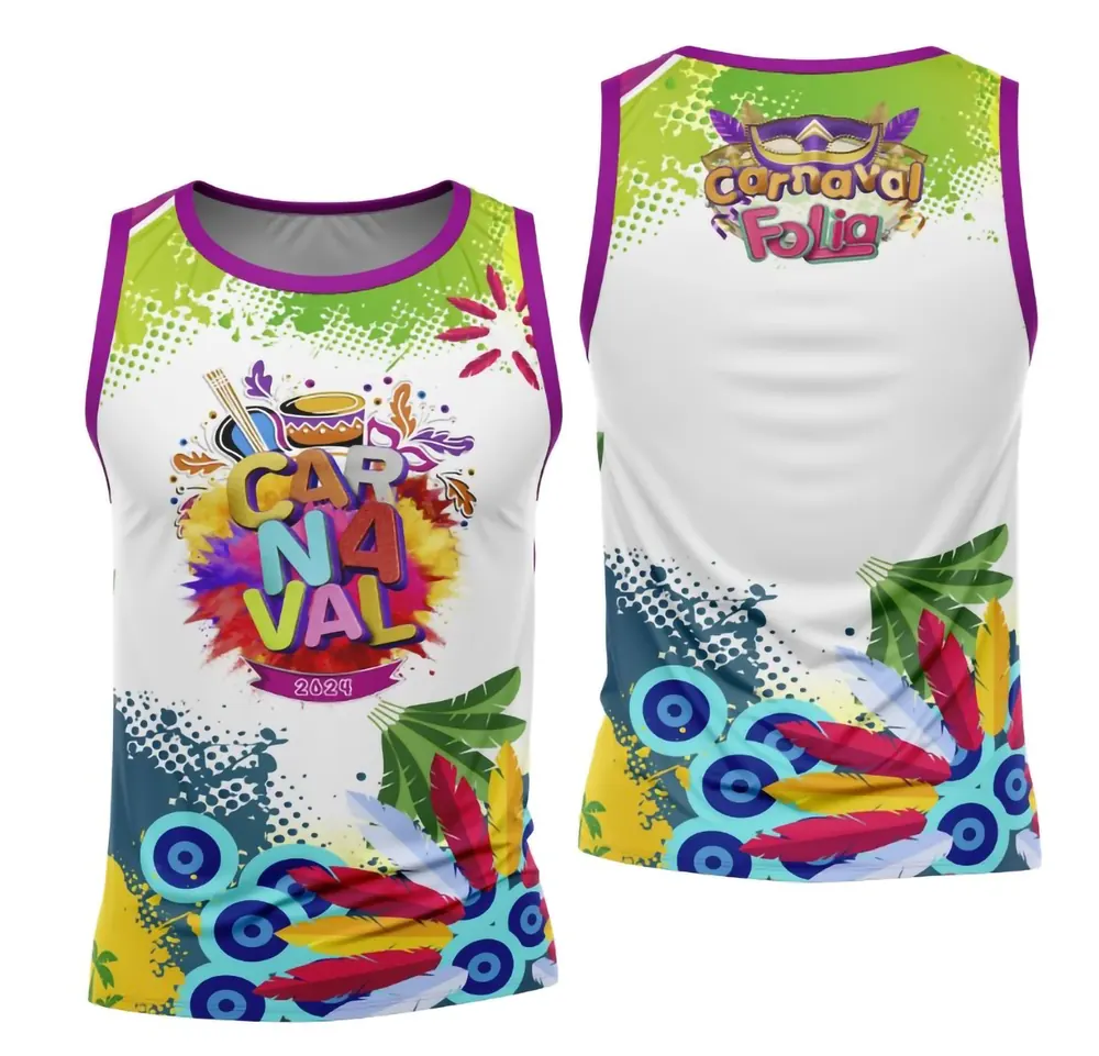 Camisa Bloco Abadá Carnaval 2026 - Modelo 74