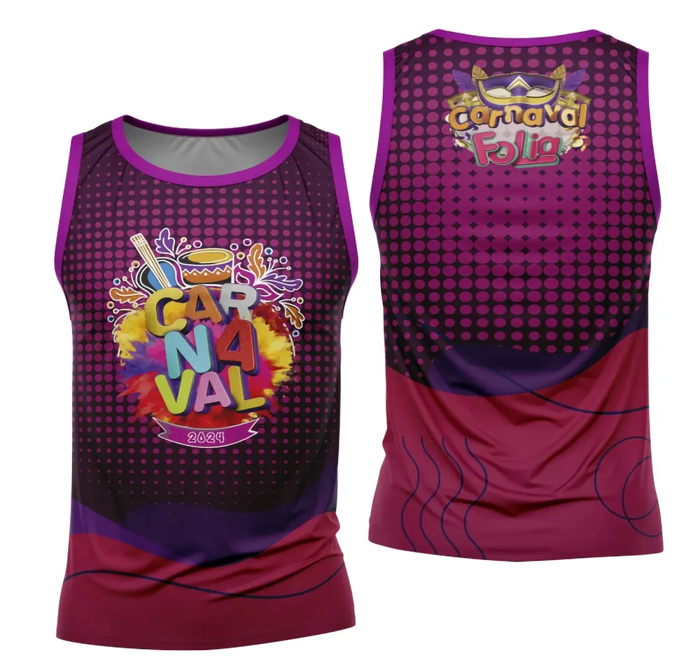 Arte Camisa Bloco Abadá Sublimação Carnaval 2026 - Modelo 91