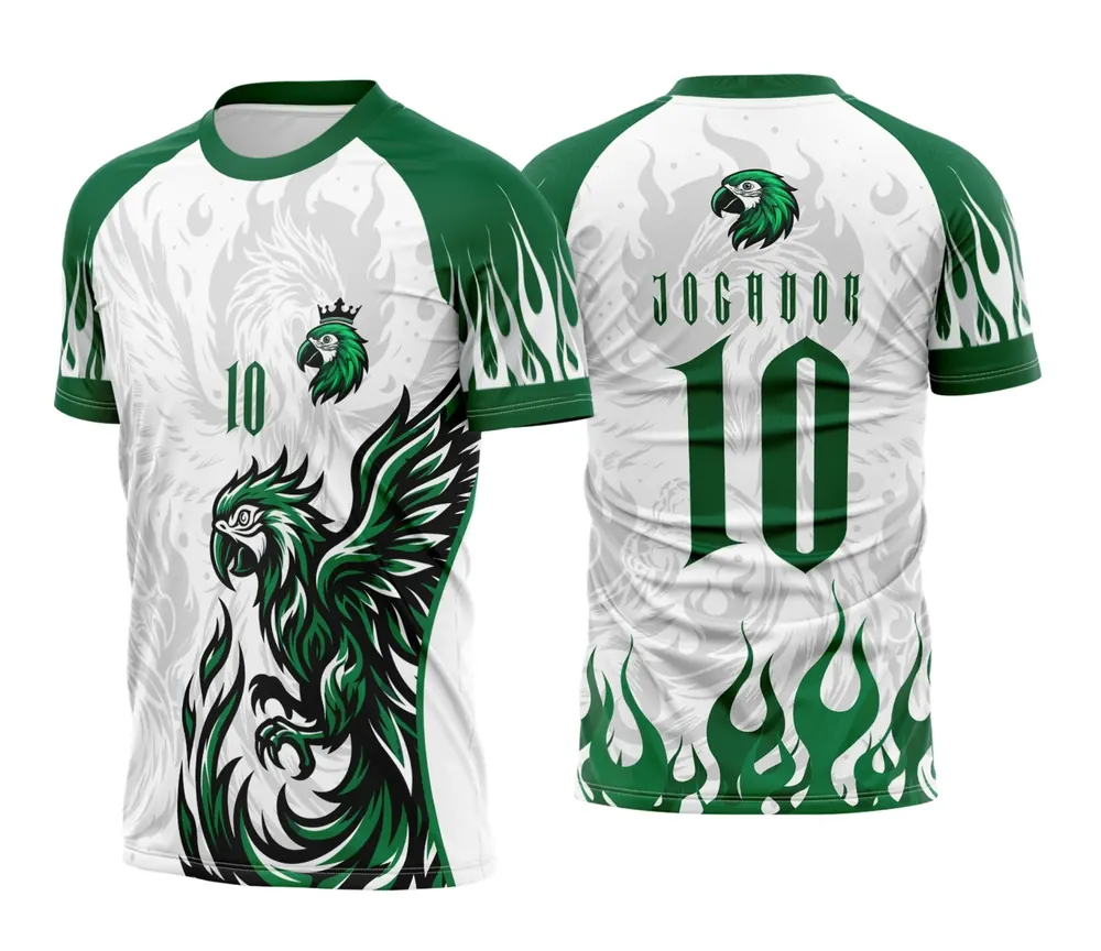 Camisa de Interclasse Arara com Chamas