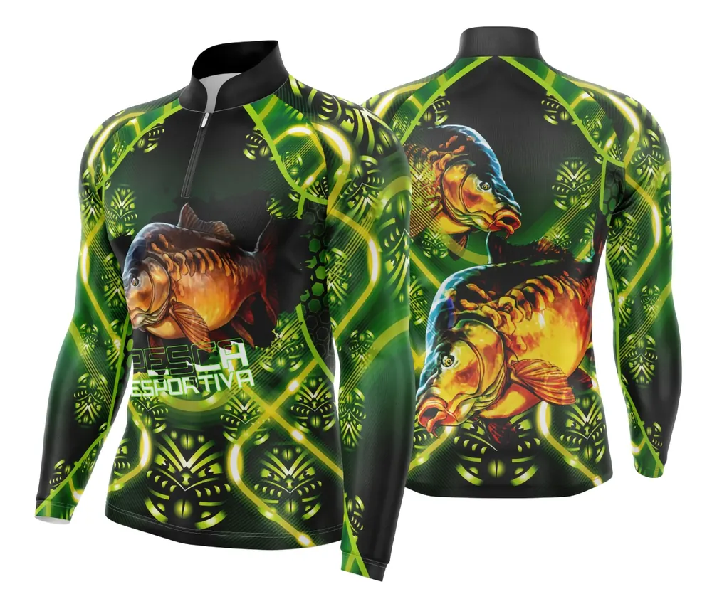 Camisa Pesca Fishing Esportiva Modelo 36