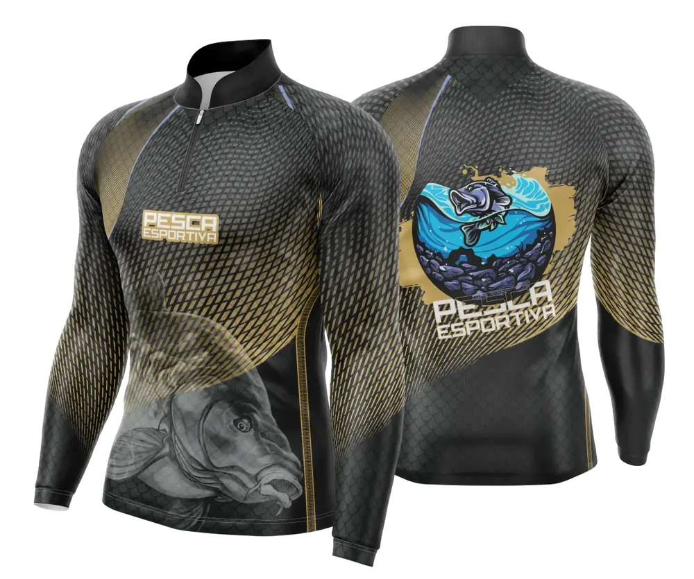 Camisa Pesca Fishing Esportiva Modelo 17
