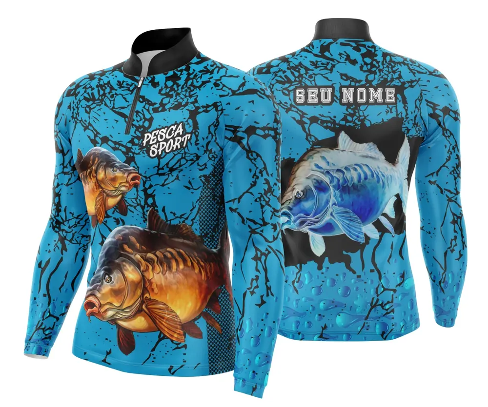 Arte Camisa Pesca Fishing Esportiva Modelo 44