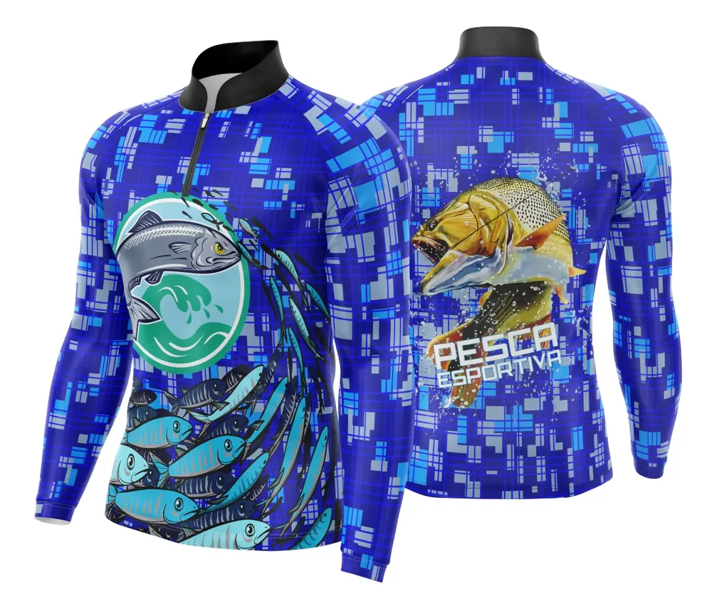 Camisa Pesca Fishing Esportiva Modelo 05