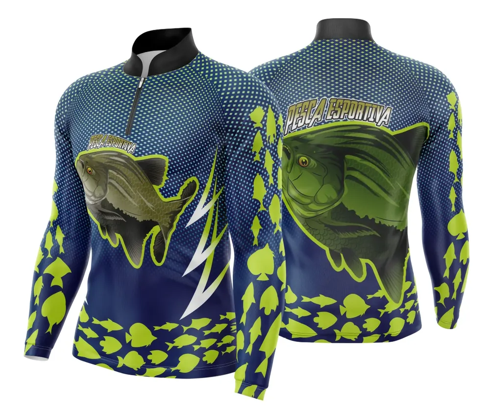 Camisa Pesca Fishing Esportiva Modelo 24
