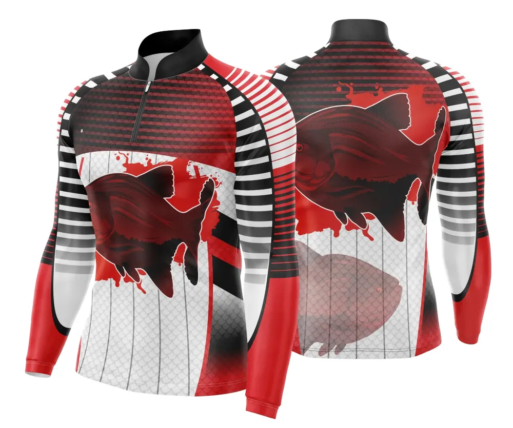 Camisa Pesca Fishing Esportiva Modelo 48