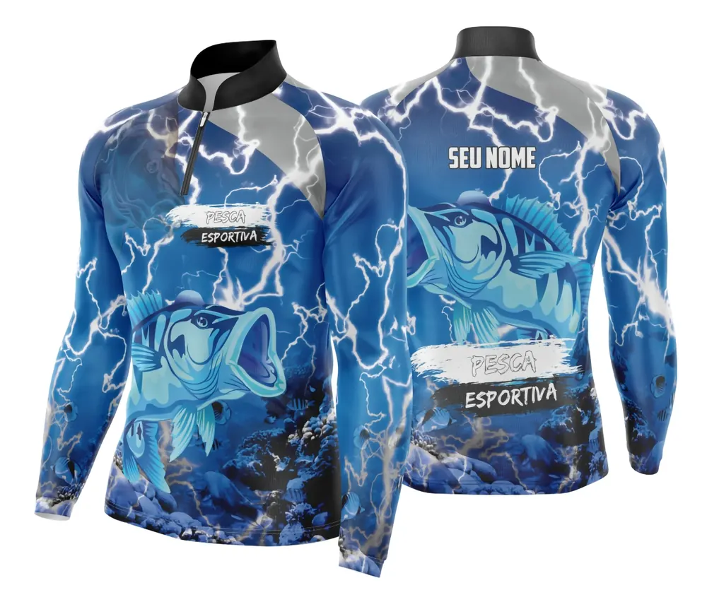Camisa Pesca Fishing Esportiva Modelo 13