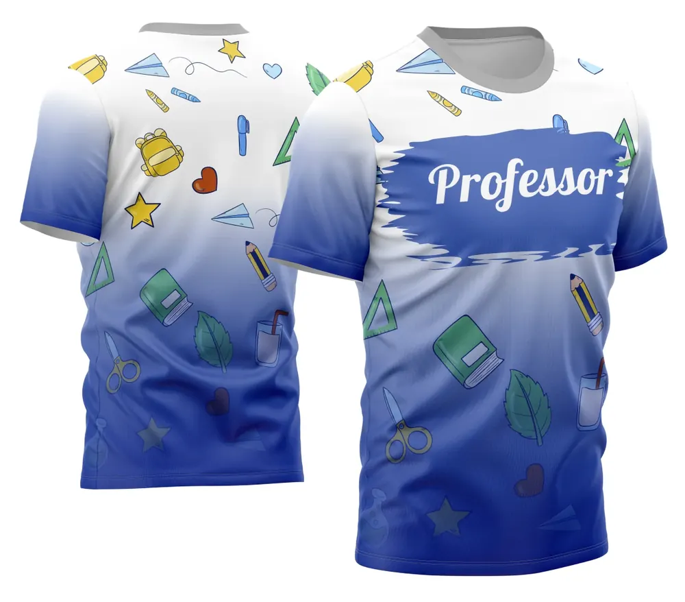 Camisa Professora Personalizada Modelo 51