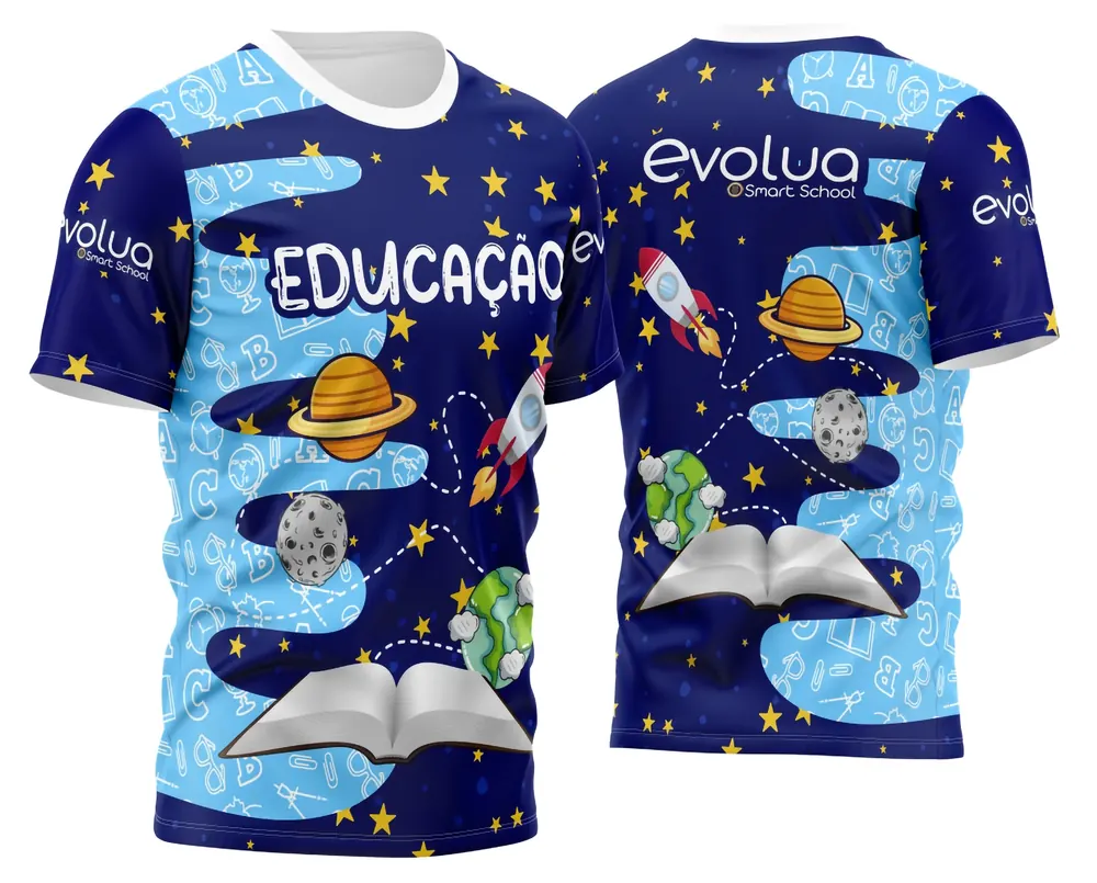 Arte Camisa Professora Personalizada Modelo 122