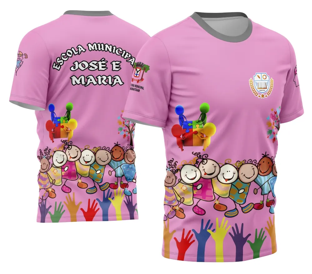 Camisa Professora Personalizada Modelo 80