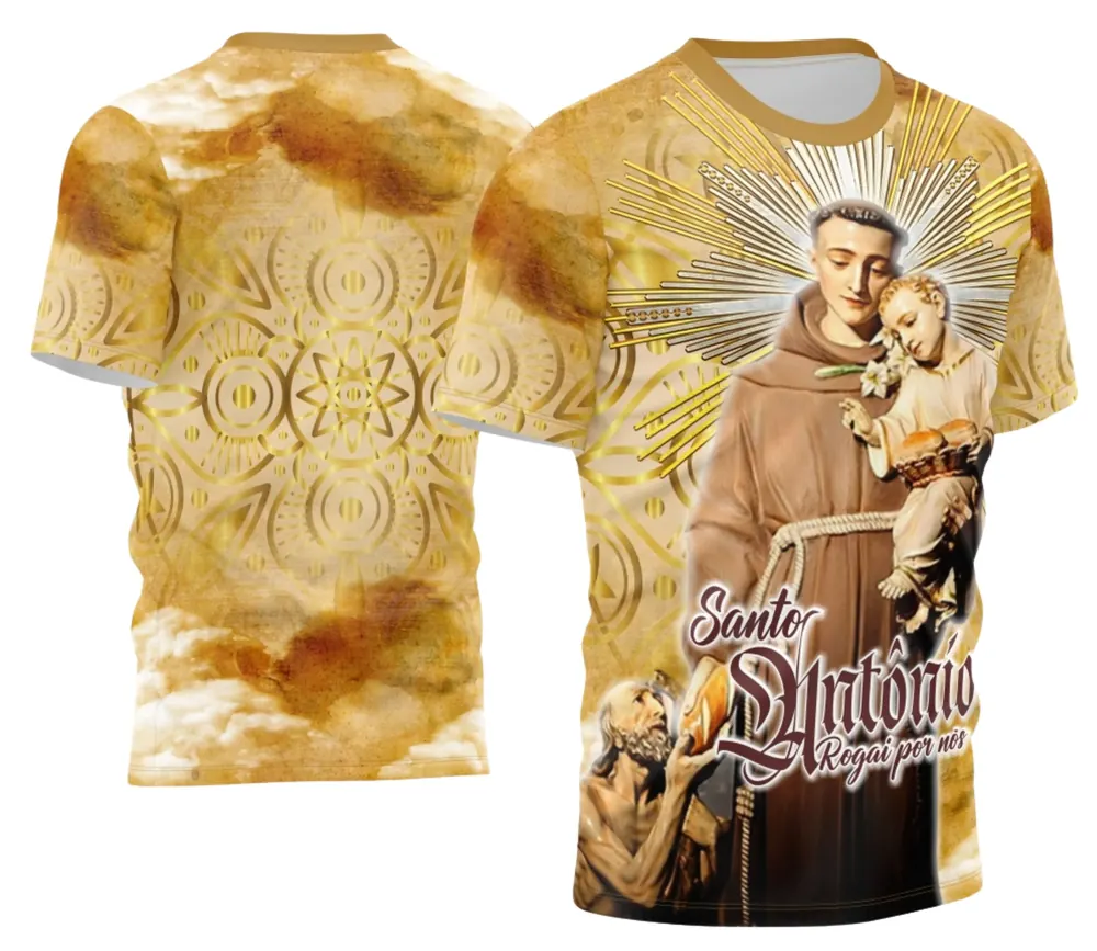 Camisa Devota Santo Antônio 2026 Modelo 02
