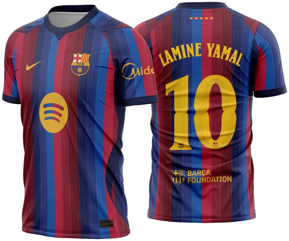 Camisa Titular Barcelona 2026 - 2027