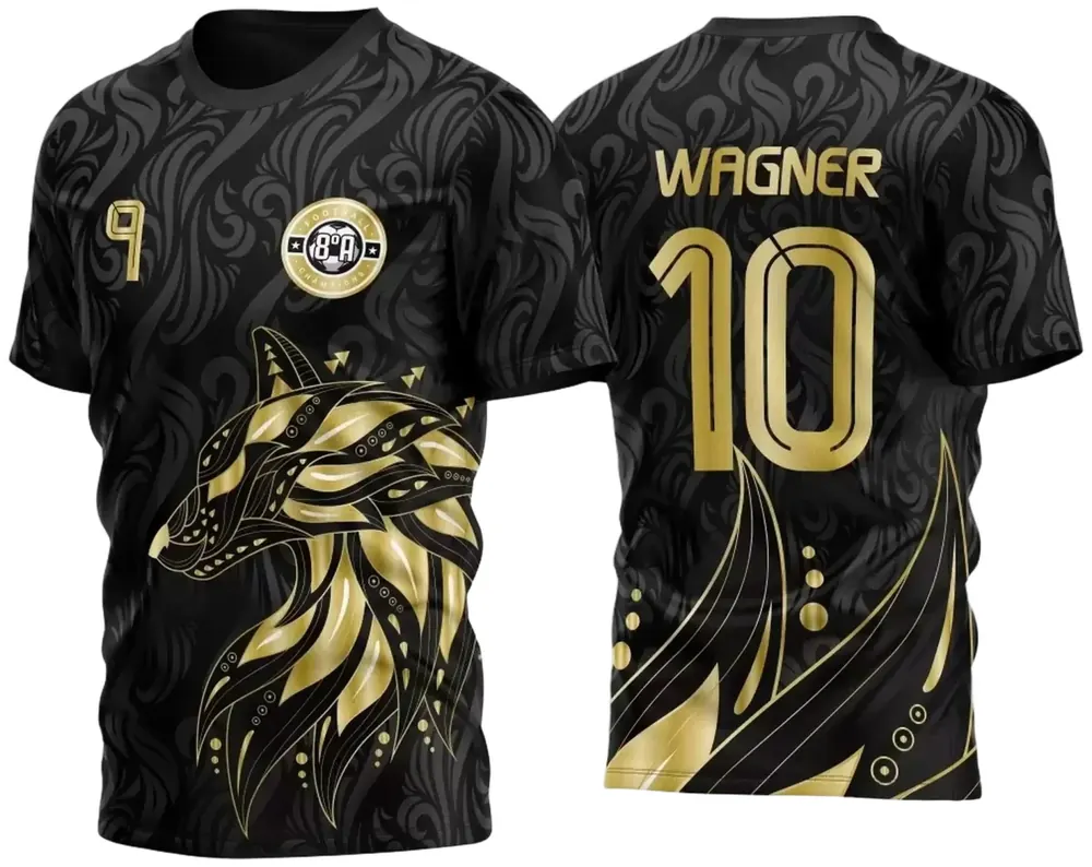 Arte Camisa Vetor Fox Preto 2024