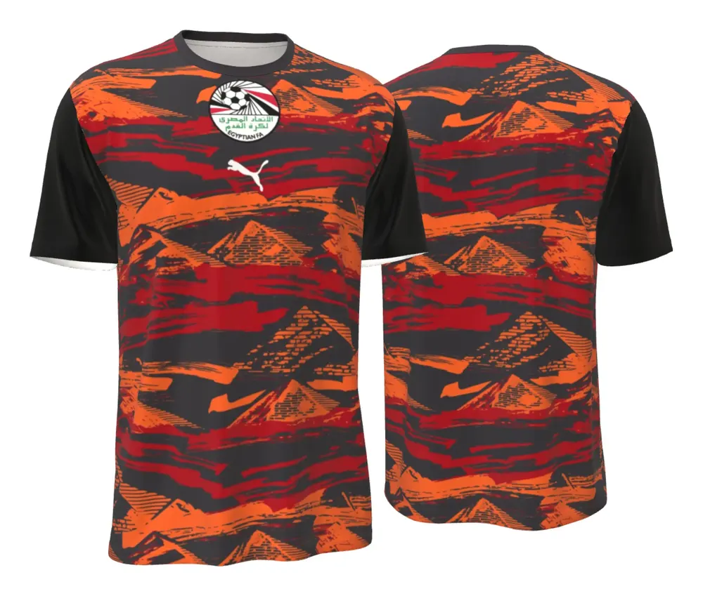 Camisa Pré-Jogo Egito 2026
