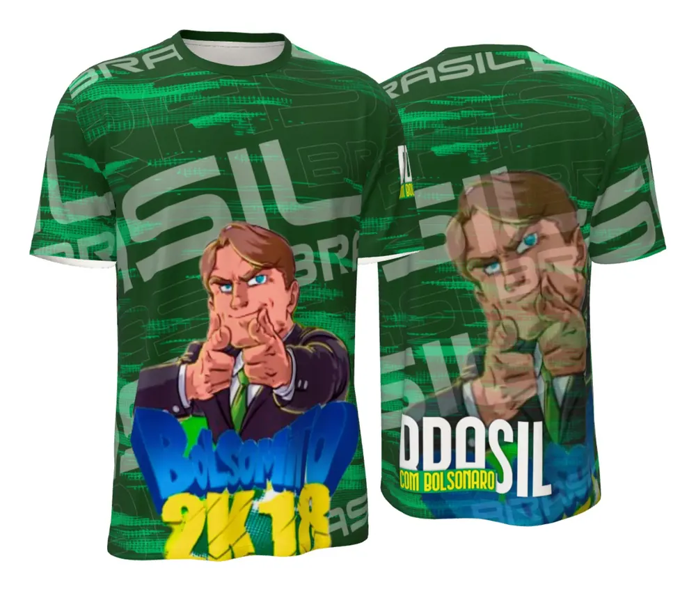 Camiseta Bolsonaro Verde Escura
