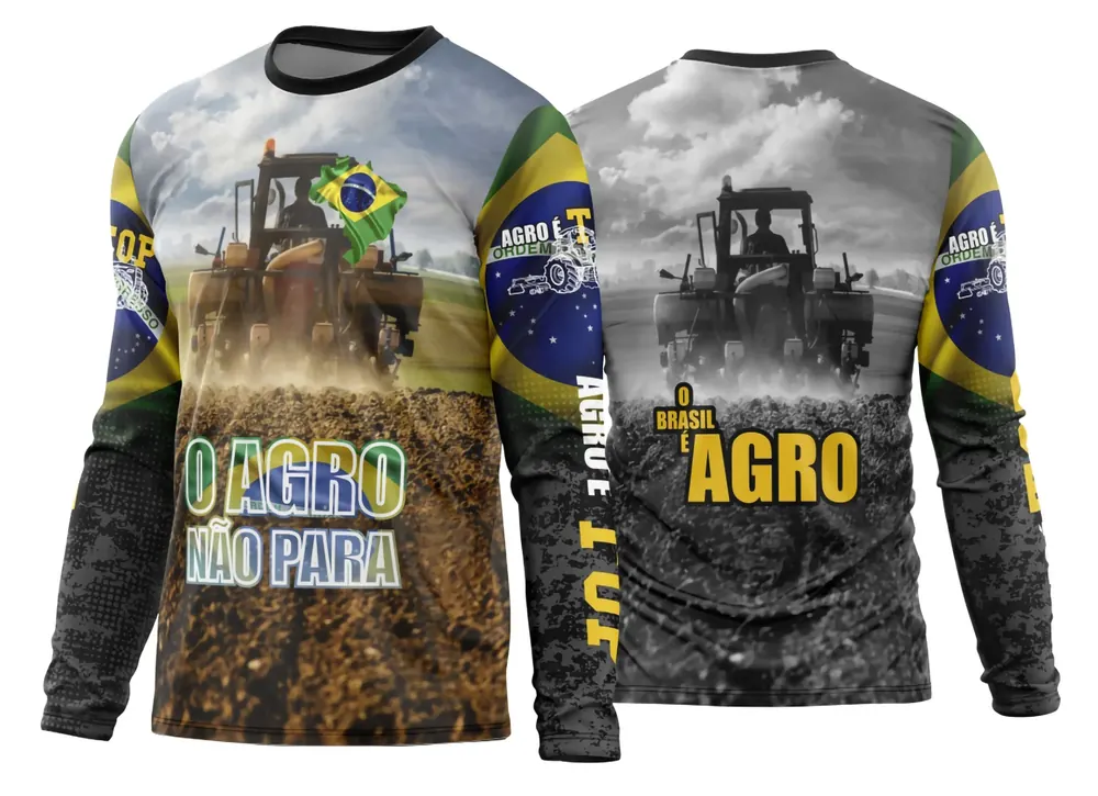 Camisa Agro 2026 Manga Longa - Modelo 02
