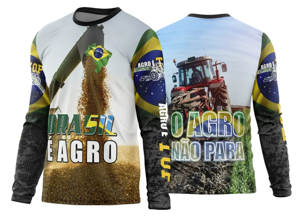 Camisa Agro 2026 Manga Longa