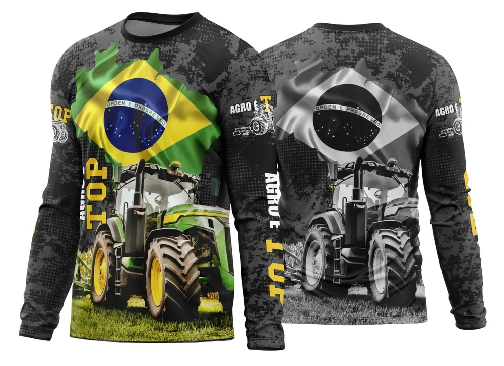 Camisa Agro 2026 Modelo 04 Manga Longa
