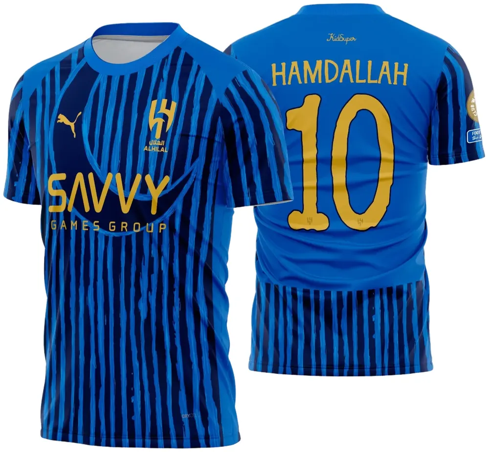 Arte Estampa Camisa Al Hilal CWC Titular 2025 - 2026