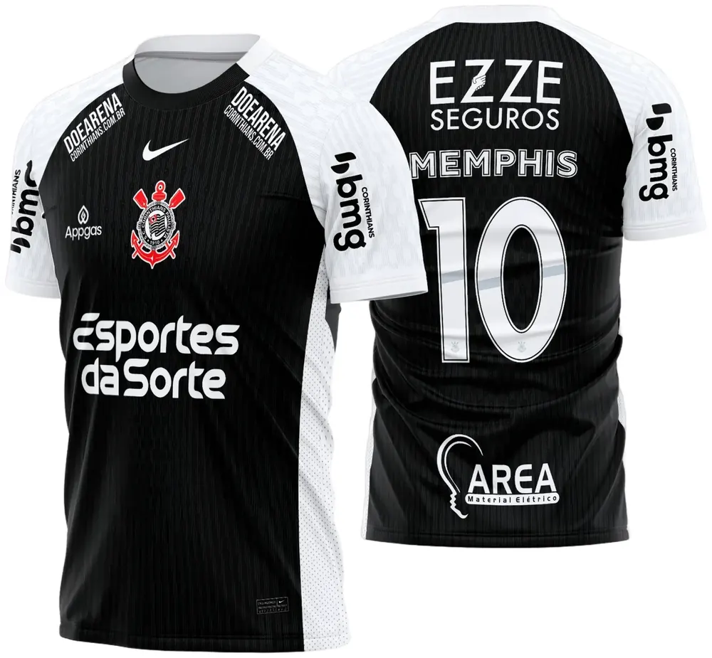 Camisa Corinthians Reserva 2025 - 2026