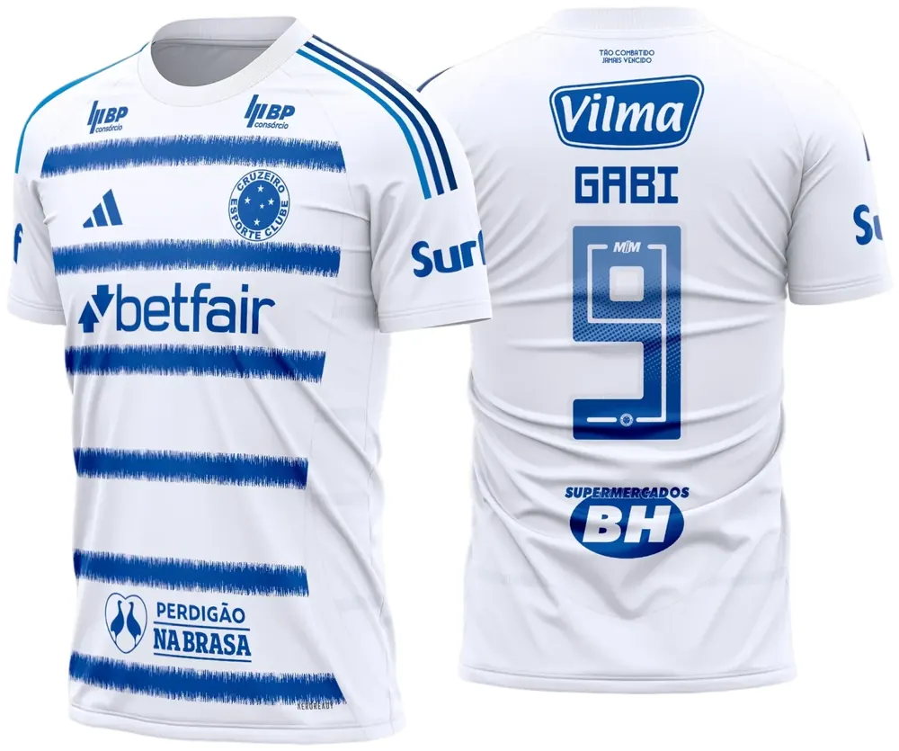 Camisa Cruzeiro Reserva 2025 - 2026
