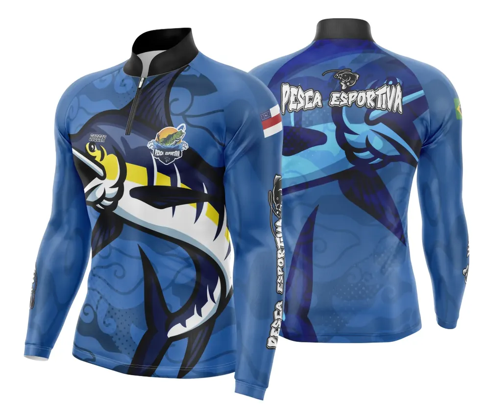Camisa De Pesca Esportiva Modelo 03