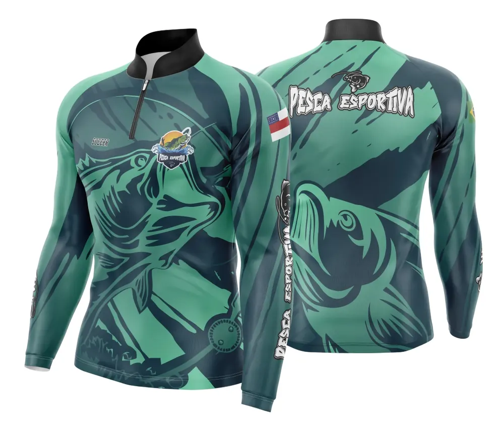 Camisa De Pesca Esportiva Modelo 18
