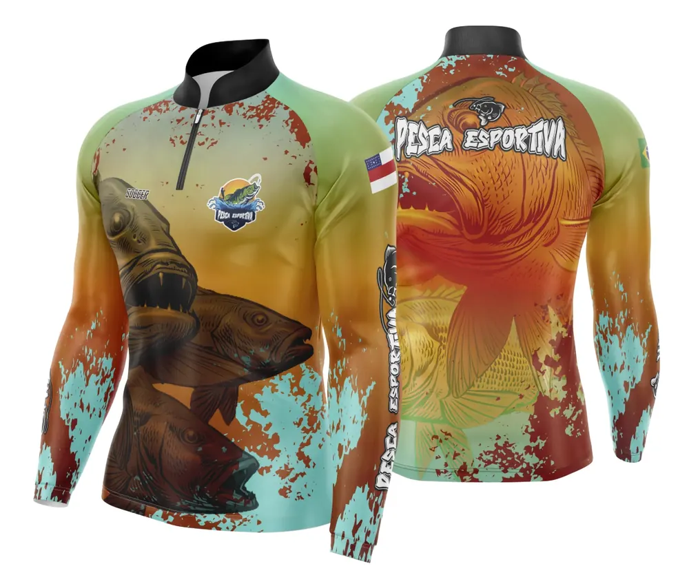 Camisa De Pesca Esportiva Modelo 20