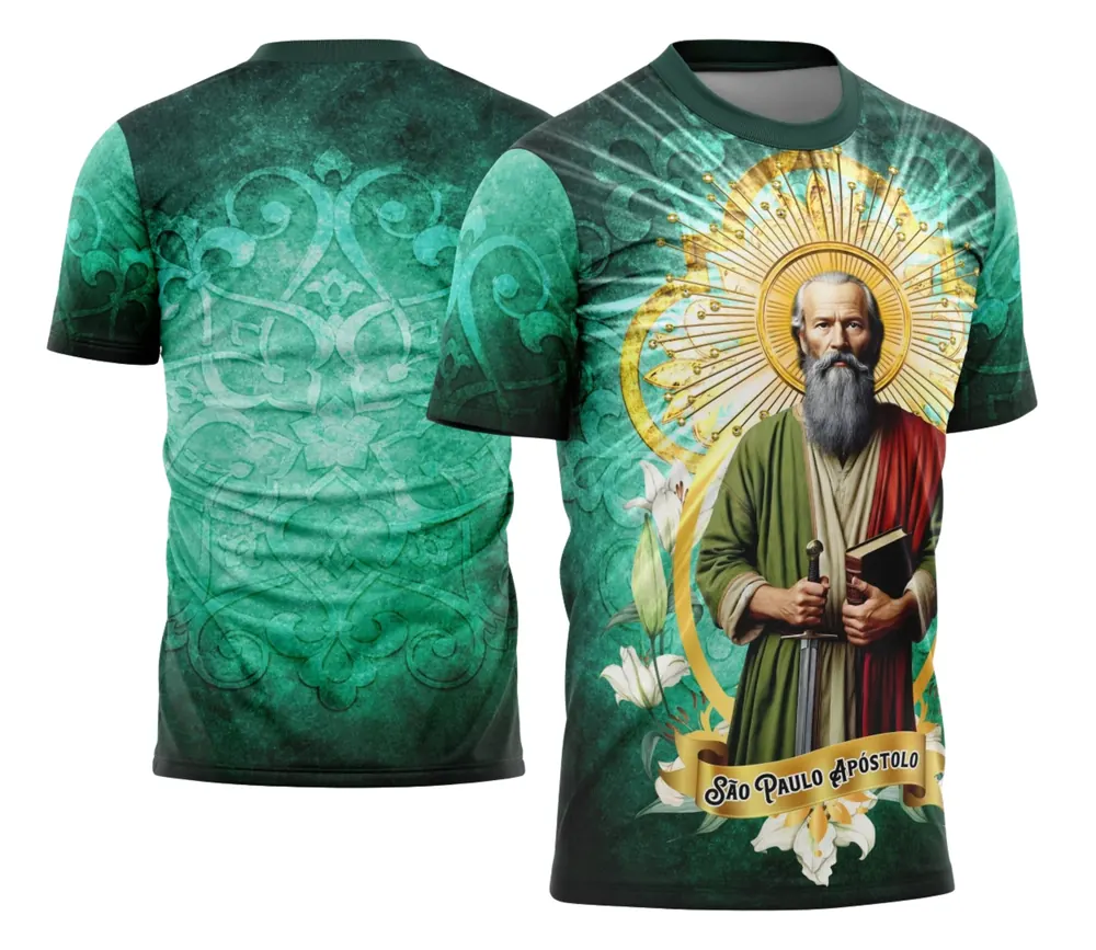 Arte Religiosa São Paulo Apóstolo para Camisa