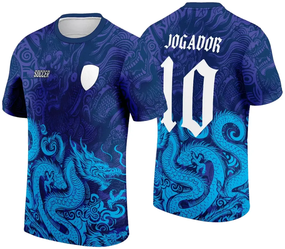 Camisa INTERCLASSE 2024 - DRAGÃO AZUL Modelo 02
