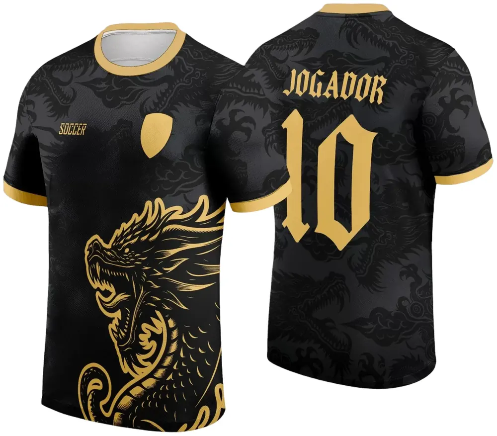 Camisa INTERCLASSE 2024 - DRAGÃO NEGRO