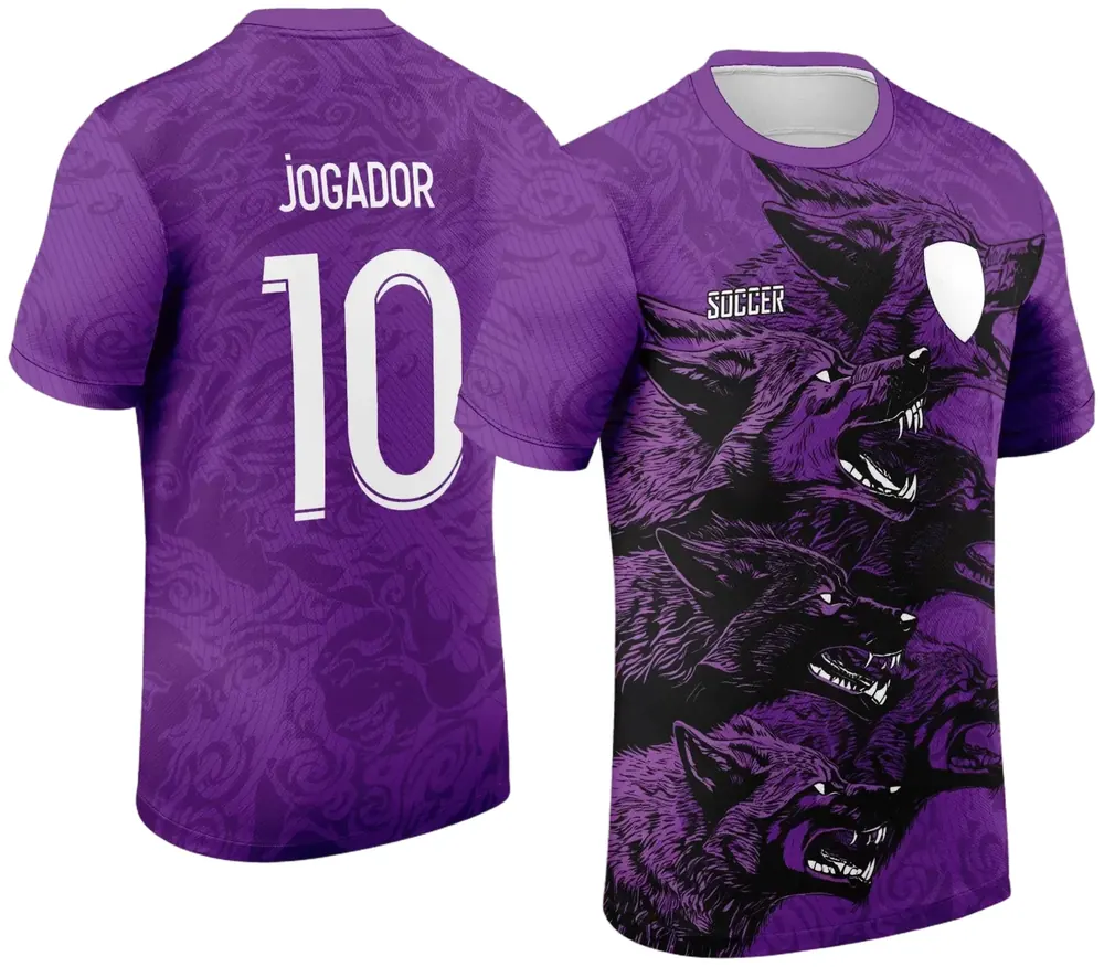 Arte Estampa Camisa INTERCLASSE 2024 - LOBOS FEROZ