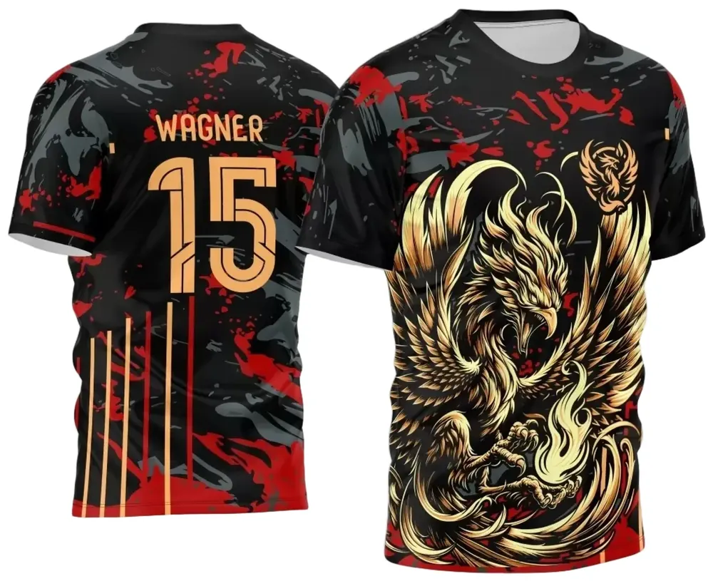 Camisa Interclasse - Jogos Internos - 2025 - Fênix Dourada