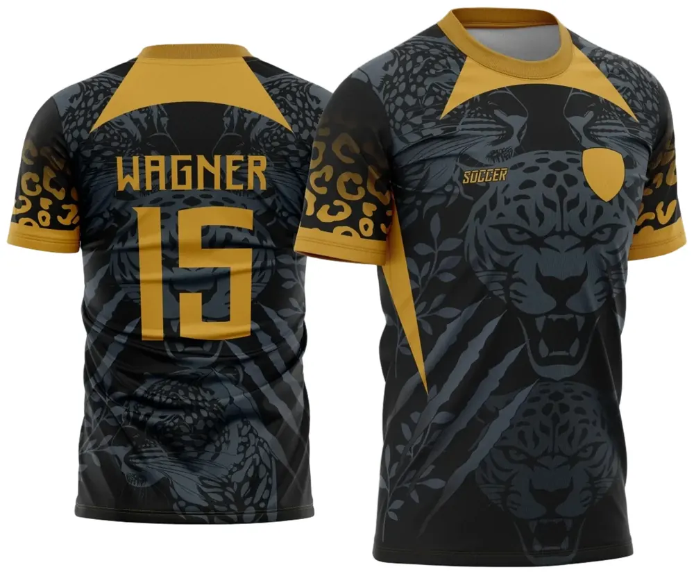 Arte Estampa Camisa Interclasse Onça Pintada