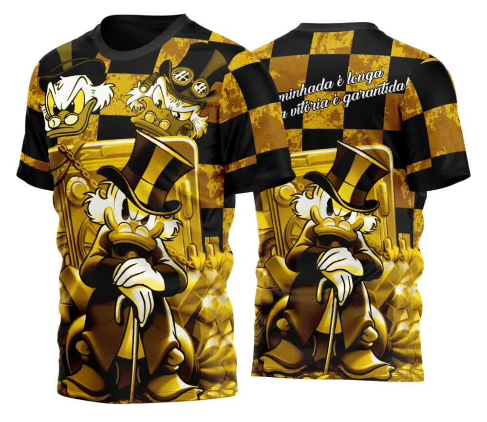 Camisa Mil Grau Tio Patinhas Gold