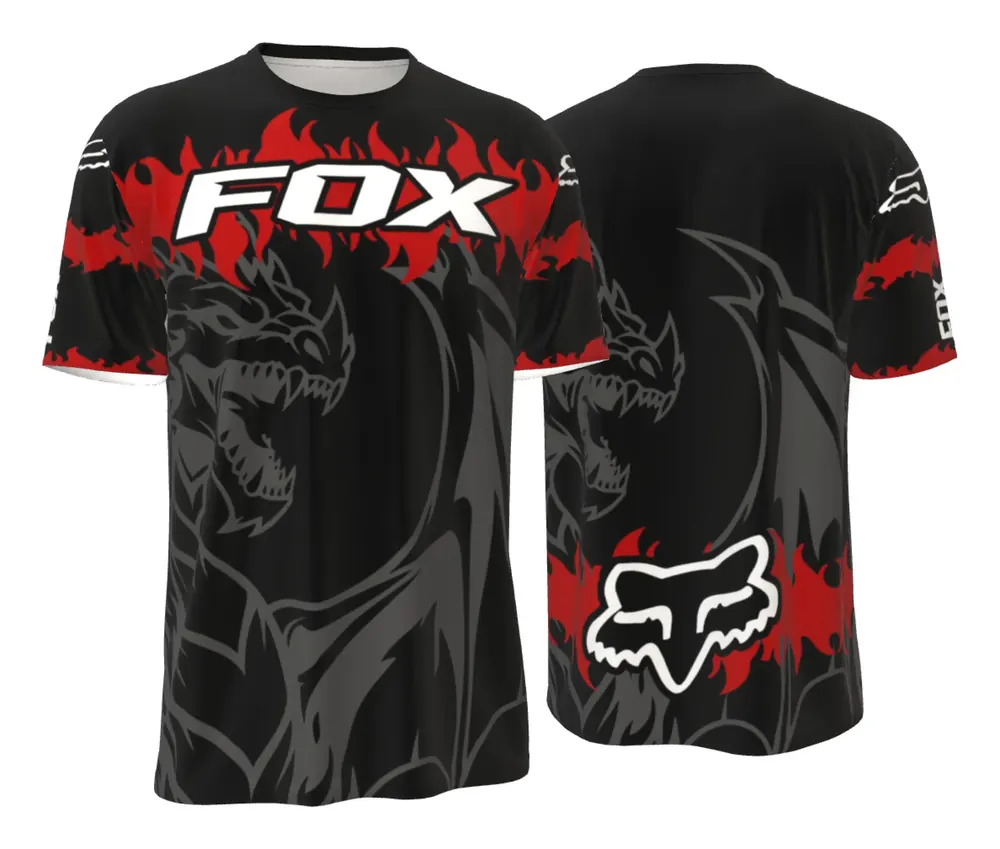 Camisa Motocross Dragão Fox
